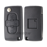 For Cit 4 button remote key blank with 307 blade  ( VA2 Blade -4 Button- No battery place )
