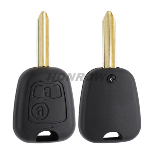 For Peu 2 button remote key blank with SX9 blade