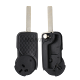 For high quality Citroen 2 button Remote Flip Car Key Shell with VA2T blade