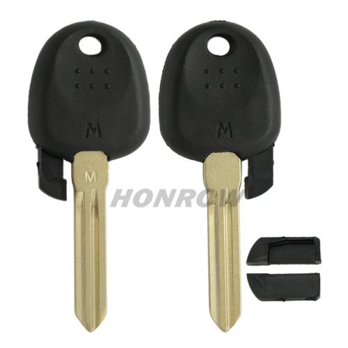 For Hyundai transponder key blank With Right Blade