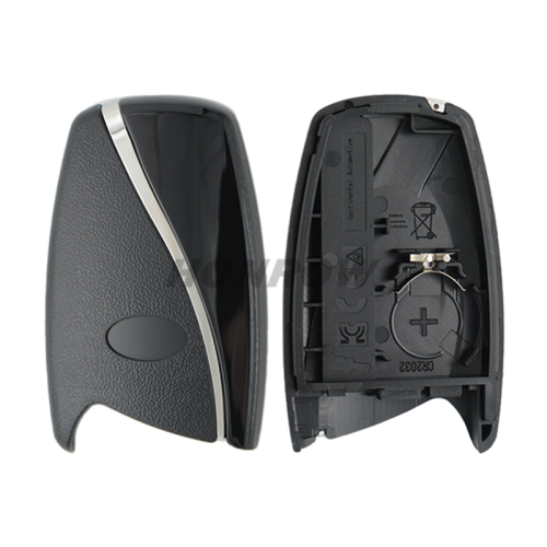 For Hyundai 3 button remote key black with key blade