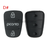 For Hyundai 3 button key pad