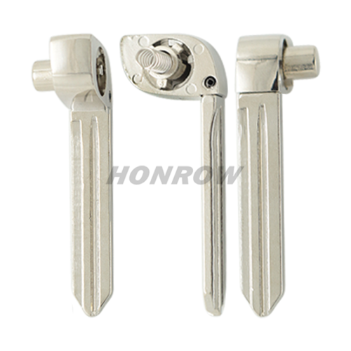 For Hyundai 3 button remote key blank with HY14R right  blade