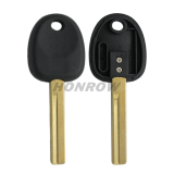 For Hyu transponder key blank With Right Blade (Can put TPX chip inside)