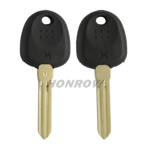 For Hyundai transponder key blank With Right Blade