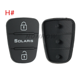 For Hyundai 3 button key pad