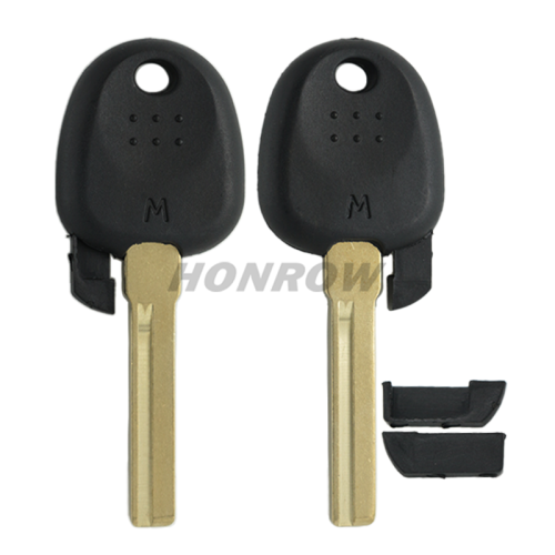 For Hyundai transponder key blank With Right Blade