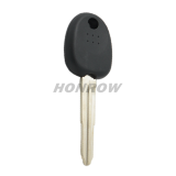 For Hyu transponder key blank with Left Blade (Can put TPX chip inside)
