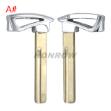 For Hyundai emergency key blade