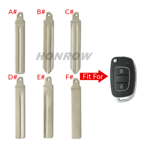 For New Hyundai key blade