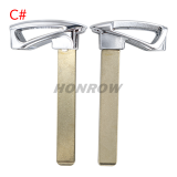 For Hyundai emergency key blade