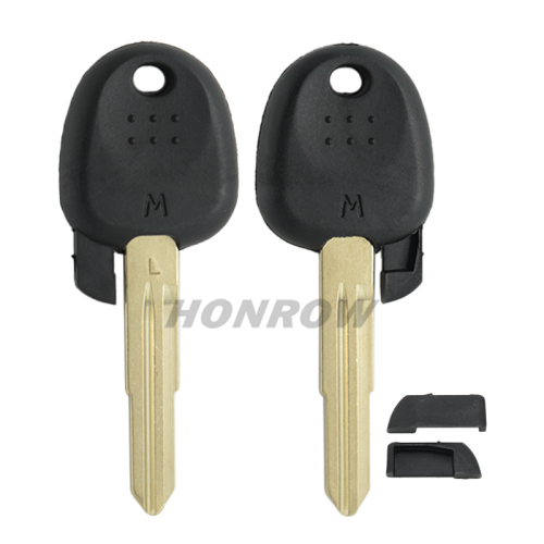 For Hyundai transponder key blank With Right Blade