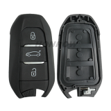 For Citroen 3 button remote key blank with HU83 blade without logo.Please choose the button