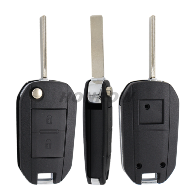 For Cit 2 button key blank with HU83 Blade (407 key blade 54#)