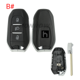 For Citroen 3 button remote key blank with VA2 blade Please choose the button.