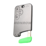 For Ren Lagu 3 Button Remote Key Blank