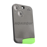 For Renault Laguna 2 Button Remote Key Blank No Logo(no need glue to close it)