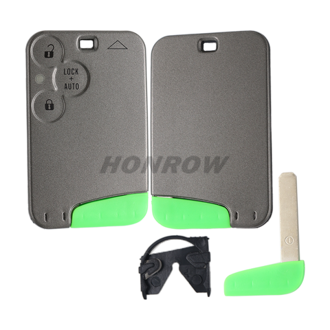 For Ren Lagu 3 Button Remote Key Blank