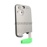 For Ren Lagu 2 Button Remote Key Blank with blade