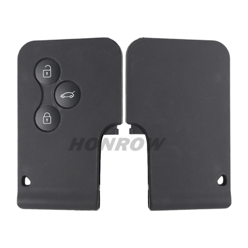 For Renault Megane 3 Button Remote Key Blank (No Logo)