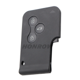 For Renault Megane 3 Button Remote Key Blank (No Logo)