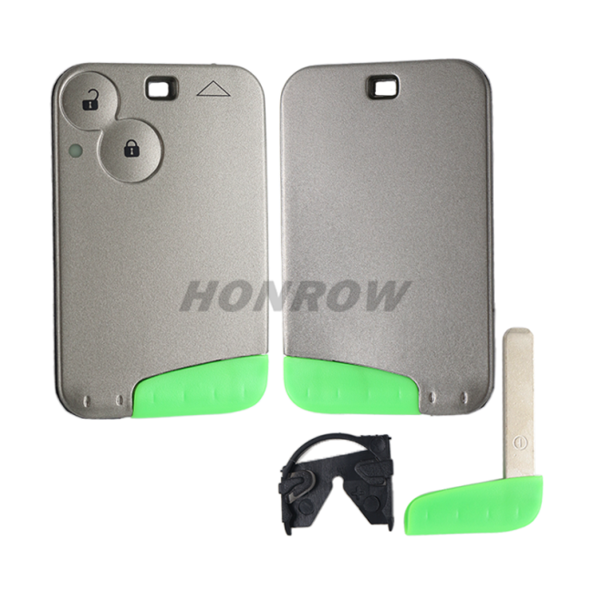 For Ren Lagu 2 Button Remote Key Blank with blade