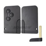 For Renault Megane 3 Button Remote Key Blank with balde (No Logo) Buckle Detachable (key pad color like original)  high quality