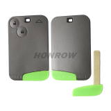 For Renault Laguna 2 Button Remote Key Blank No Logo(no need glue to close it)