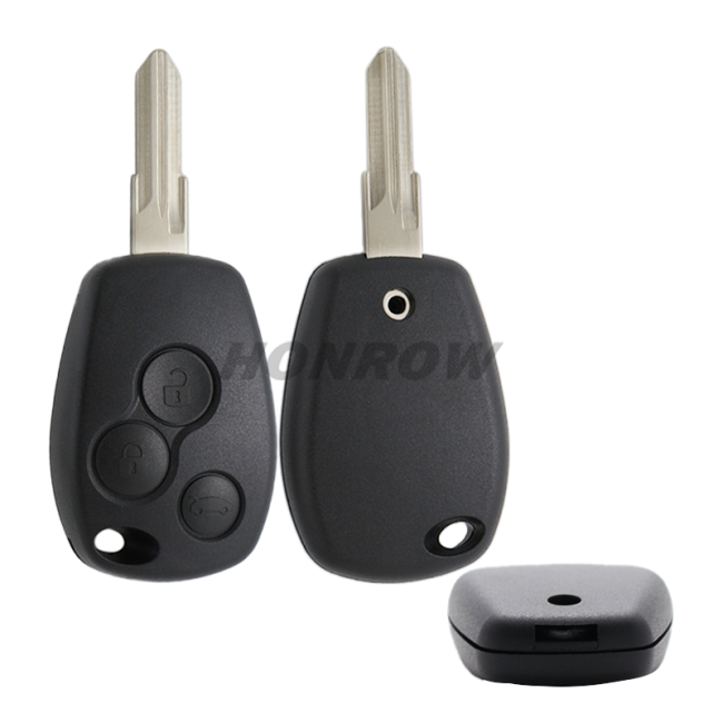 For Ren 3 button remote key blank