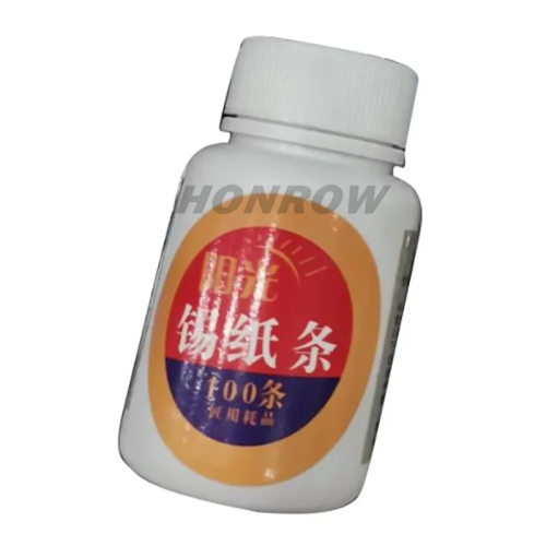 Tin foil strip tool, 100 strips per bottle