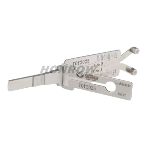 Lishi Tool TOY2025  2 in 1 lock pick lishi style lock pick  2 in 1 tool