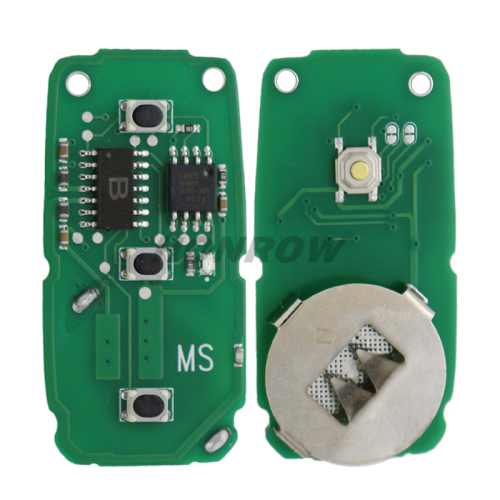 For Toyota 3+1 button remote key with 314mhz  FCC:HYQ12BBX