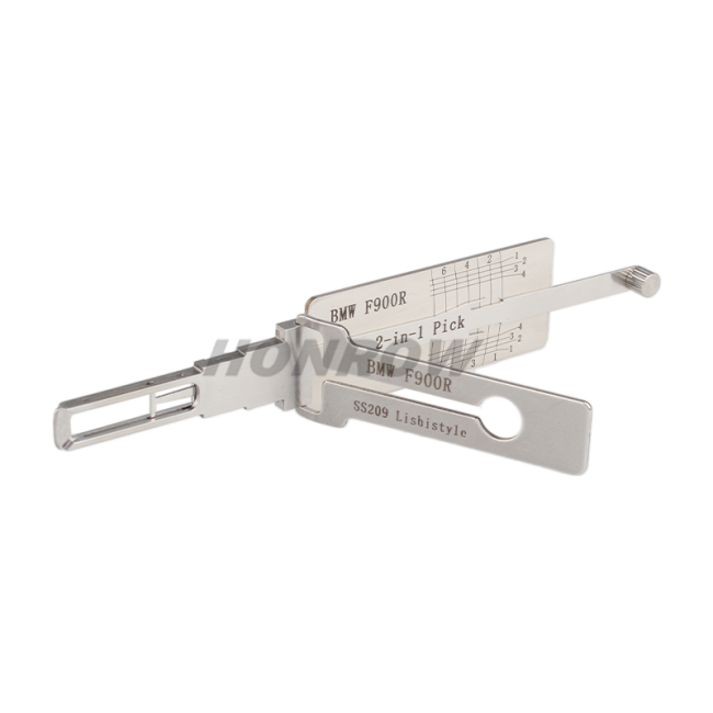 Lishi Tool for BMW F900R SS209 2 in 1 lock pick lishi style lock pick  2 in 1 tool Used for BMW motorcycle