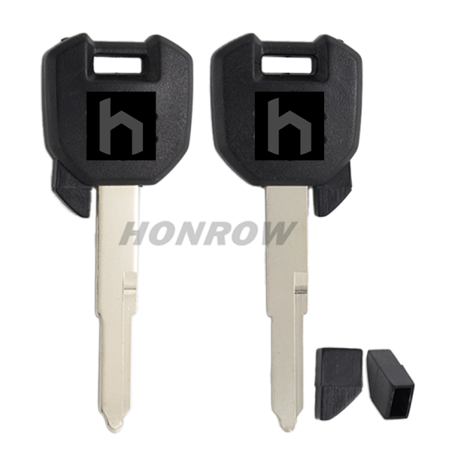 For Suzuki motorcycle bike key blank with left blade