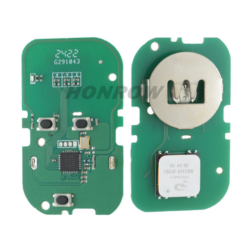 For Chery 3 button smart remote key with ID47 Chip 433.92Mhz