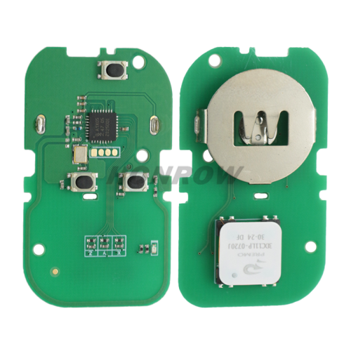 For Chery 3 button smart remote key with ID46 Chip 433.92Mhz