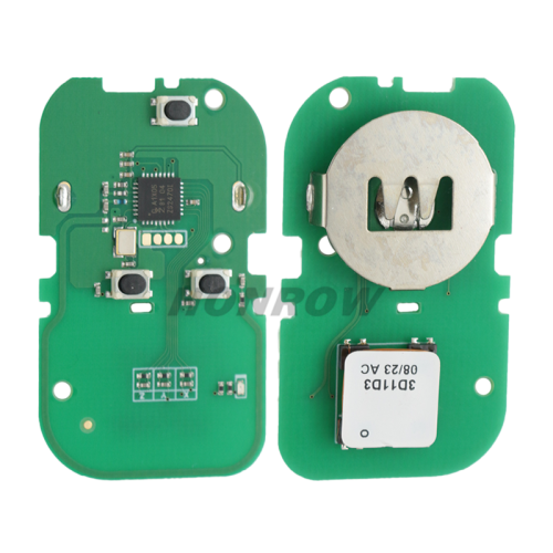 For Chery 3 button smart remote key with 4A Chip 433.92Mhz