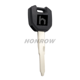 For Suzuki motorcycle bike key blank with left blade