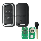 For Chery 3 button smart remote key with ID46 Chip 433.92Mhz