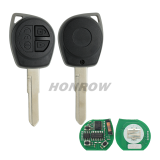 For Suzuki   2 button remote key  with 433MHZ FSK ID47 chip