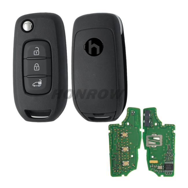 For Original Nissan  button remote key with 433mhz PCF7961MTT HITAG AES 4A chip