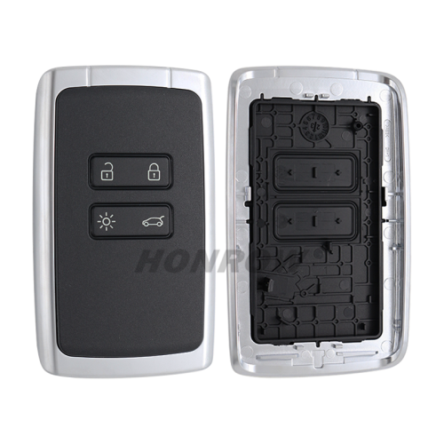 For Renault 4 button remote key blank