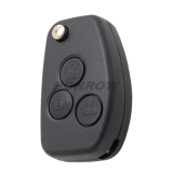 For Ren 3 button remote modified  flip key shell