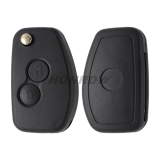 For Ren 2 button  modified  flip remote key blank
