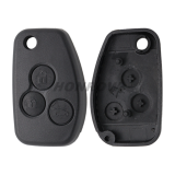 For Ren 3 button remote modified  flip key shell