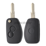For Ren 2 button  modified  flip remote key blank