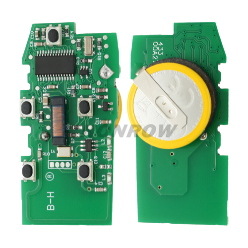 For Landrover freelander 4+1 button remote with 433MHZ