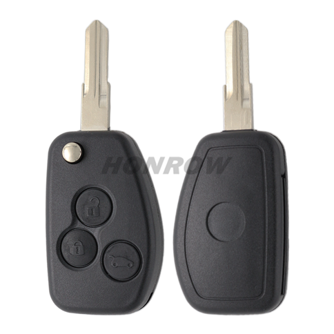 For Ren 3 button remote modified  flip key shell