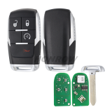 For Chrysler Dodge 2019-2020 Ram Pickup Smart Key 4 Button with 4A chip 433mhz FCCID: GQ4-76T  P/N:68365327AB