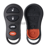 For Chrysler Dodge 4 Buttons Remote Car key with 315Mhz  FCCID: GQ43VT17T